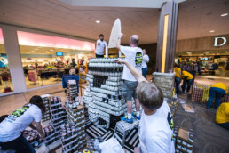 DI Foundation designs and builds storm trooper Canstruction