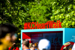 KC Heart Walk Social Media Zone