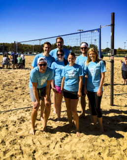 Dimensional Innovations Sandtastic Volleyball team